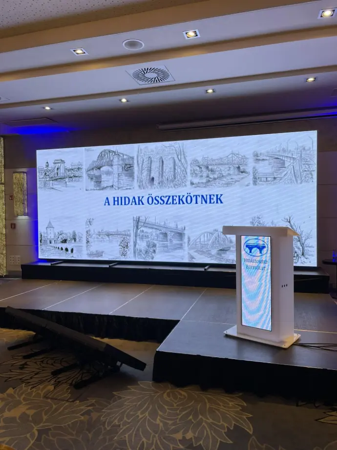 Hidász konferencia - kamera, felirat, internetes stream